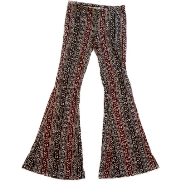h.i.p. Pants - 2/$20 🛍️ NWOT H.I.P Mixed Print Flare Leg Pant